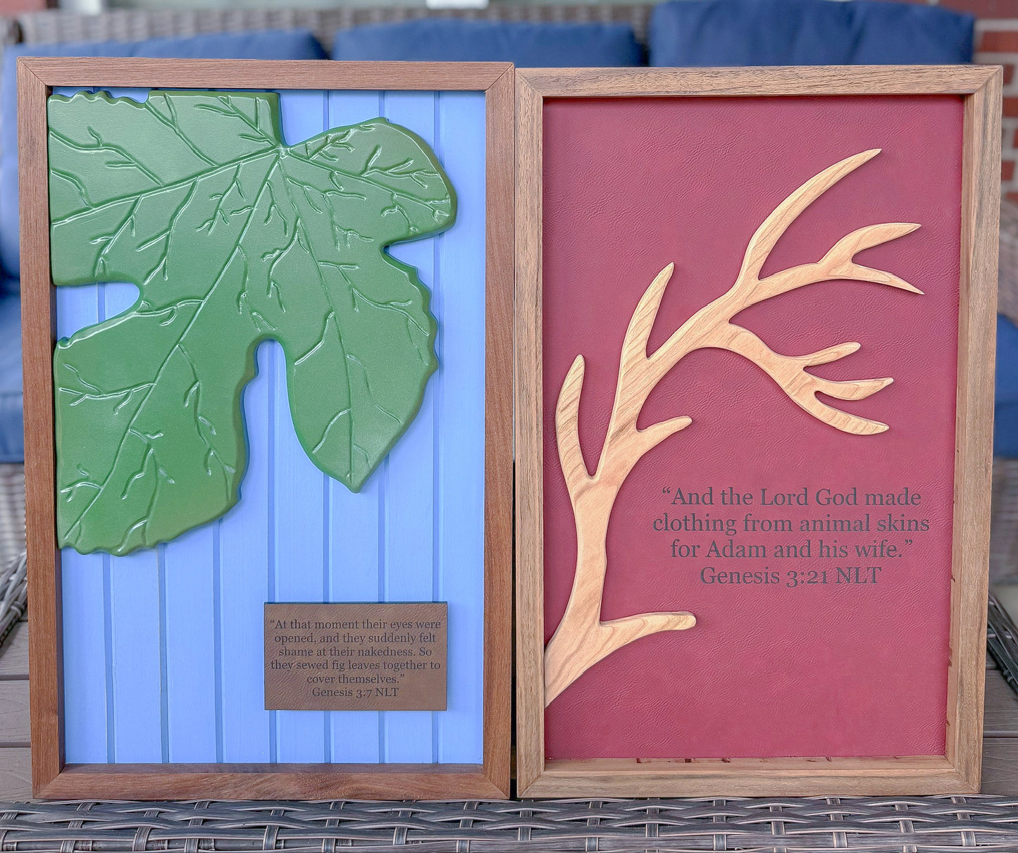 God’s Provision| Christian Wall Art | Genesis 3:21 Scripture Decor | Providence Collection