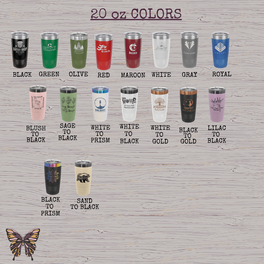 "Be Nice to Me, It’s a Long Walk Home" Bus Driver Tumbler – 20oz Personalized Travel Mug