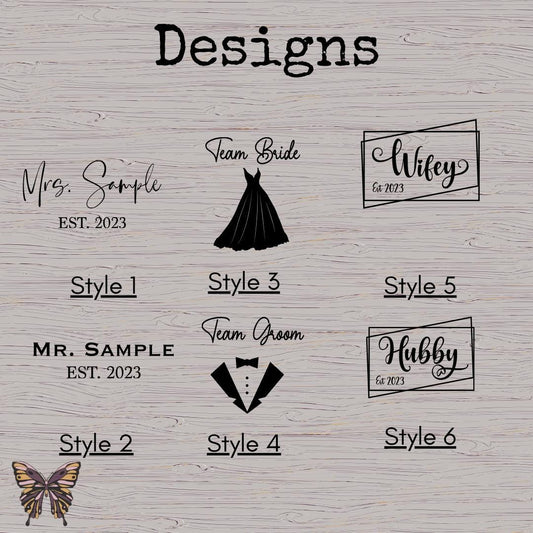 Vaso de vino para él y para ella, vaso de novia con grabado personalizado, copa de novia, vaso de dama de honor, vaso de vino para señor y señora, vaso personalizado