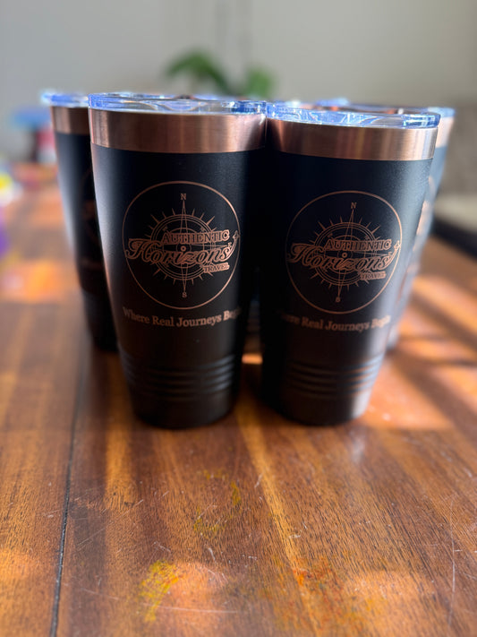 Authentic Horizons Travel Branded Tumblers