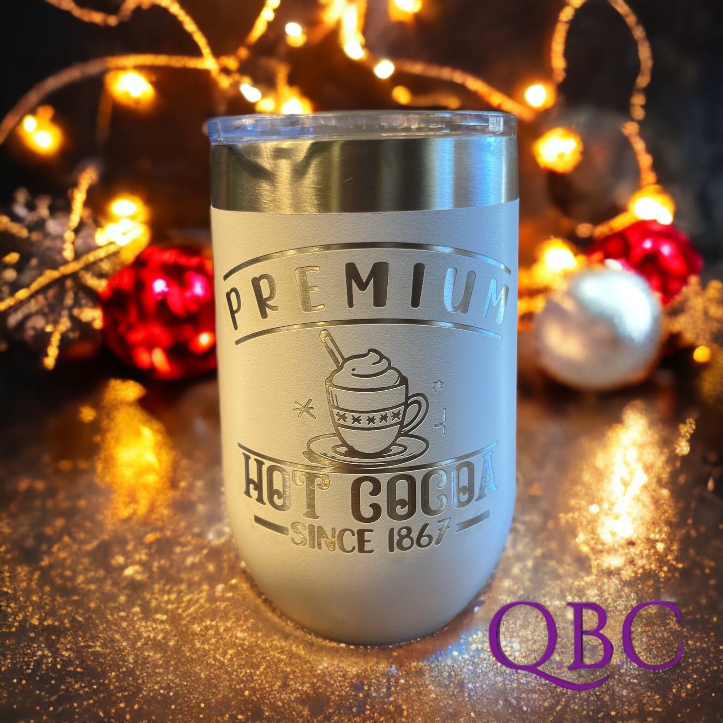 Custom Hot Cocoa Mug – Personalized Laser Engraved