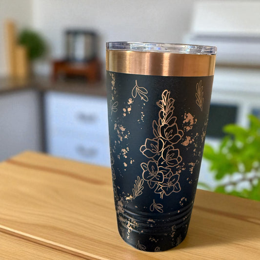 Gladiolus Birth Flower Tumbler – August Collection