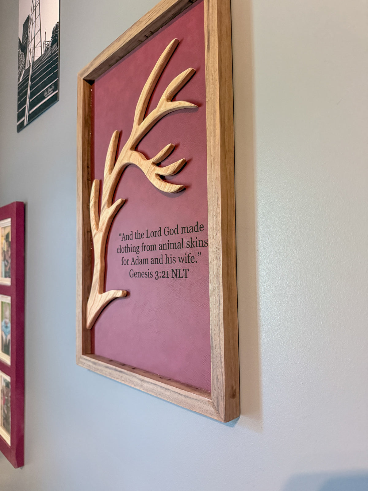 God’s Provision| Christian Wall Art | Genesis 3:21 Scripture Decor | Providence Collection