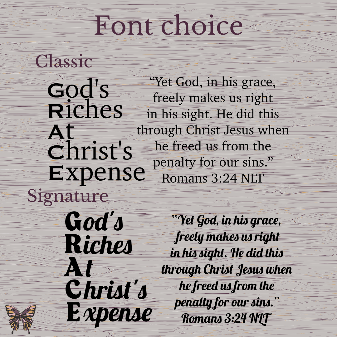 GRACE – "God's Riches At Christ's Expense" Engraved Tumbler