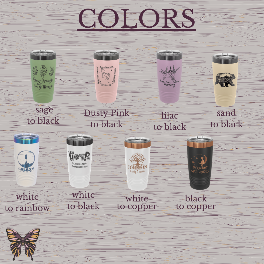 GRACE – "God's Riches At Christ's Expense" Engraved Tumbler