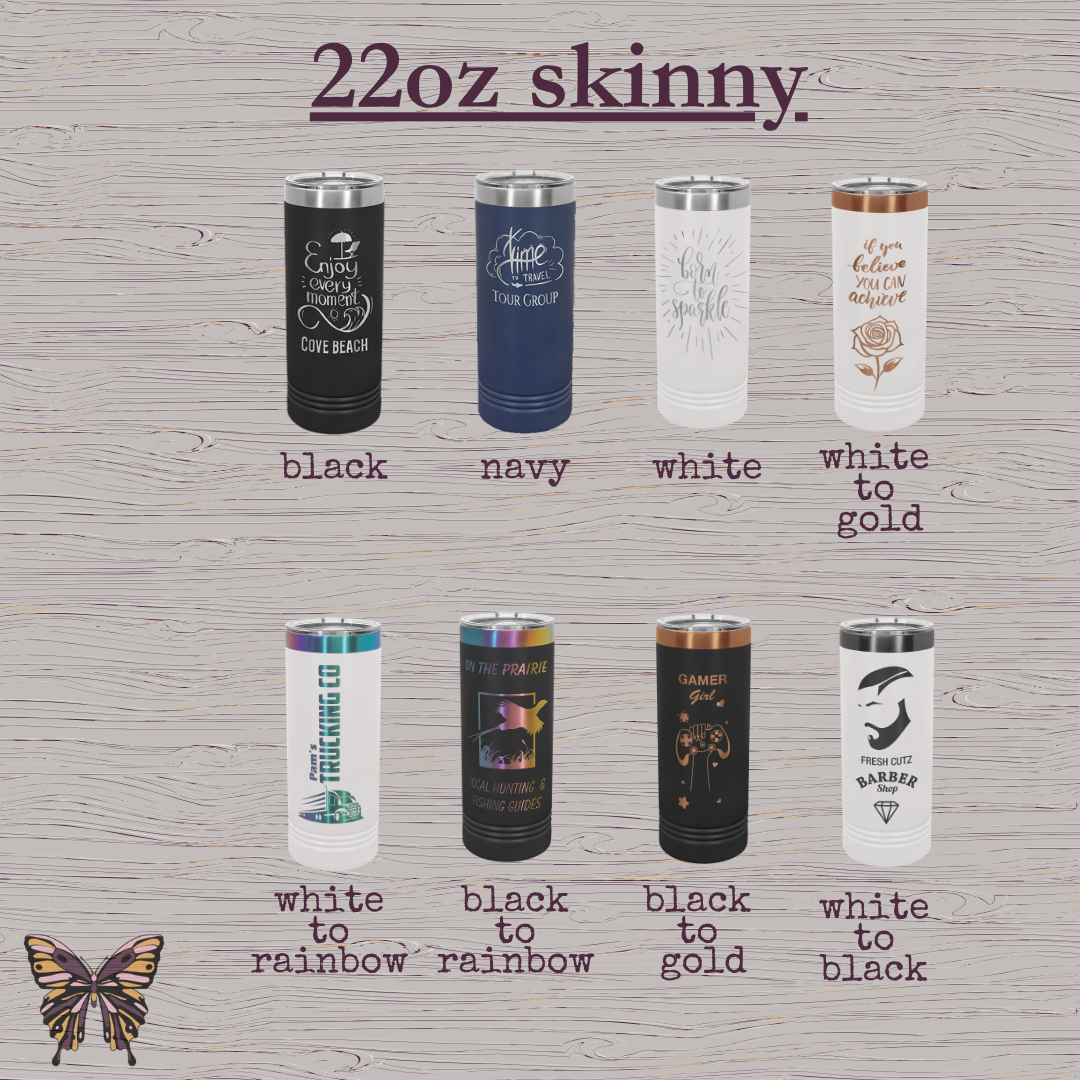 Graduation Caps | 22 oz. Engraved Tumbler