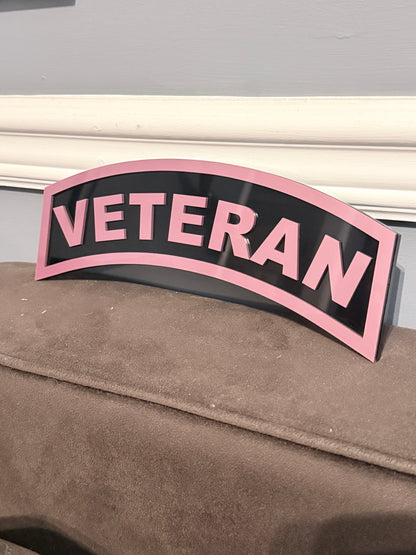 Veteran/Retired tab
