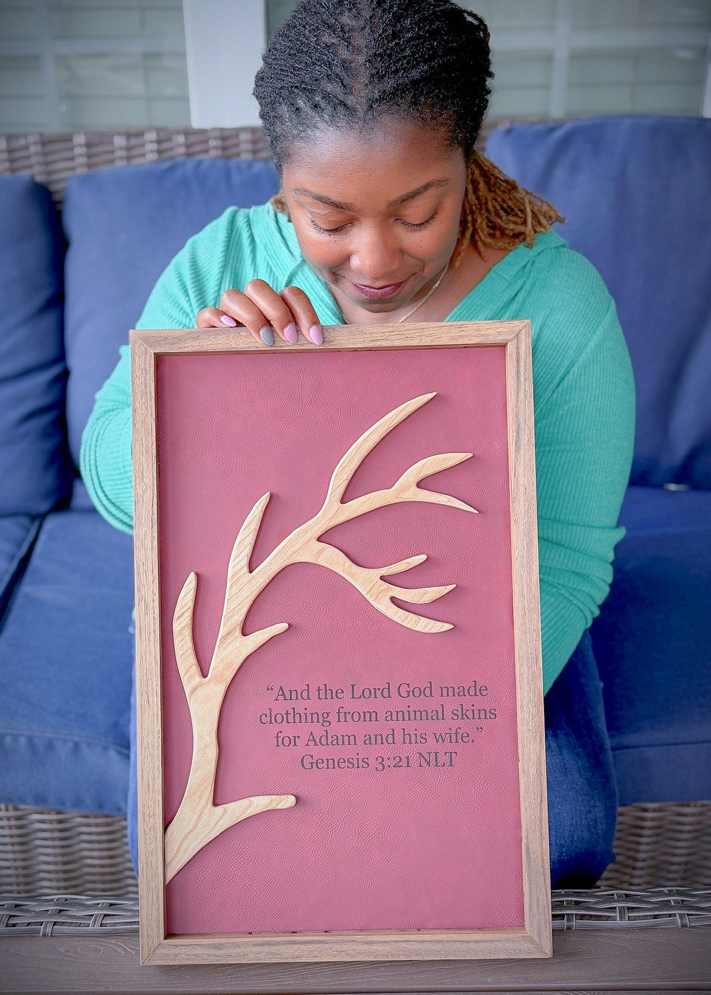 God’s Provision| Christian Wall Art | Genesis 3:21 Scripture Decor | Providence Collection