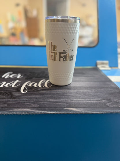 Best Dad by Par | Engraved Golf Tumbler