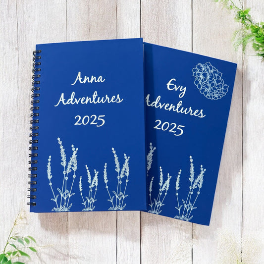 Personalized Spiral-Bound Journal – Custom Engraved Hard Cover | Gifts for Grads, Clients, and Writers