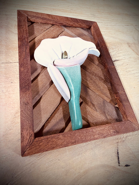 Mini wood art with Lily