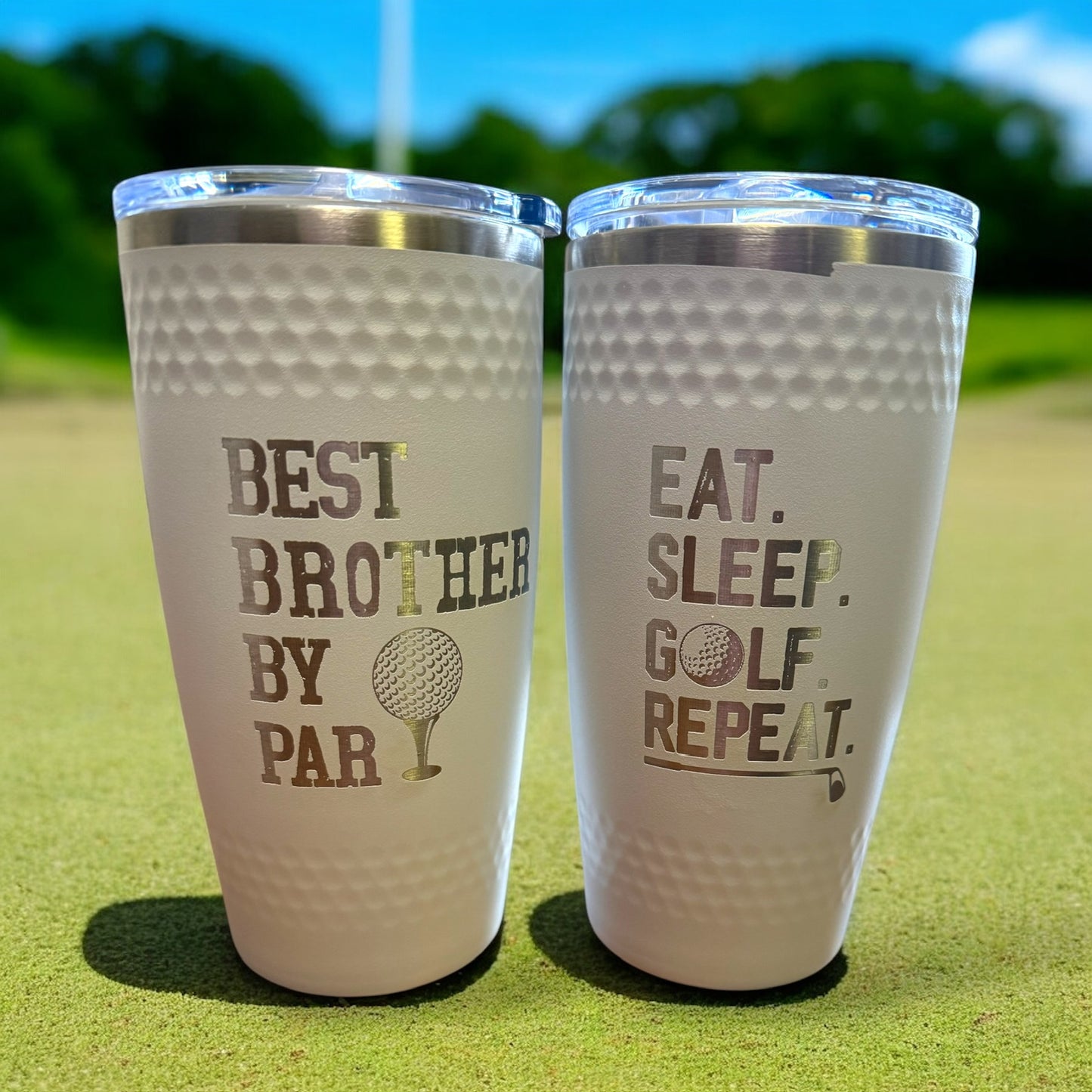 Best Dad by Par | Engraved Golf Tumbler