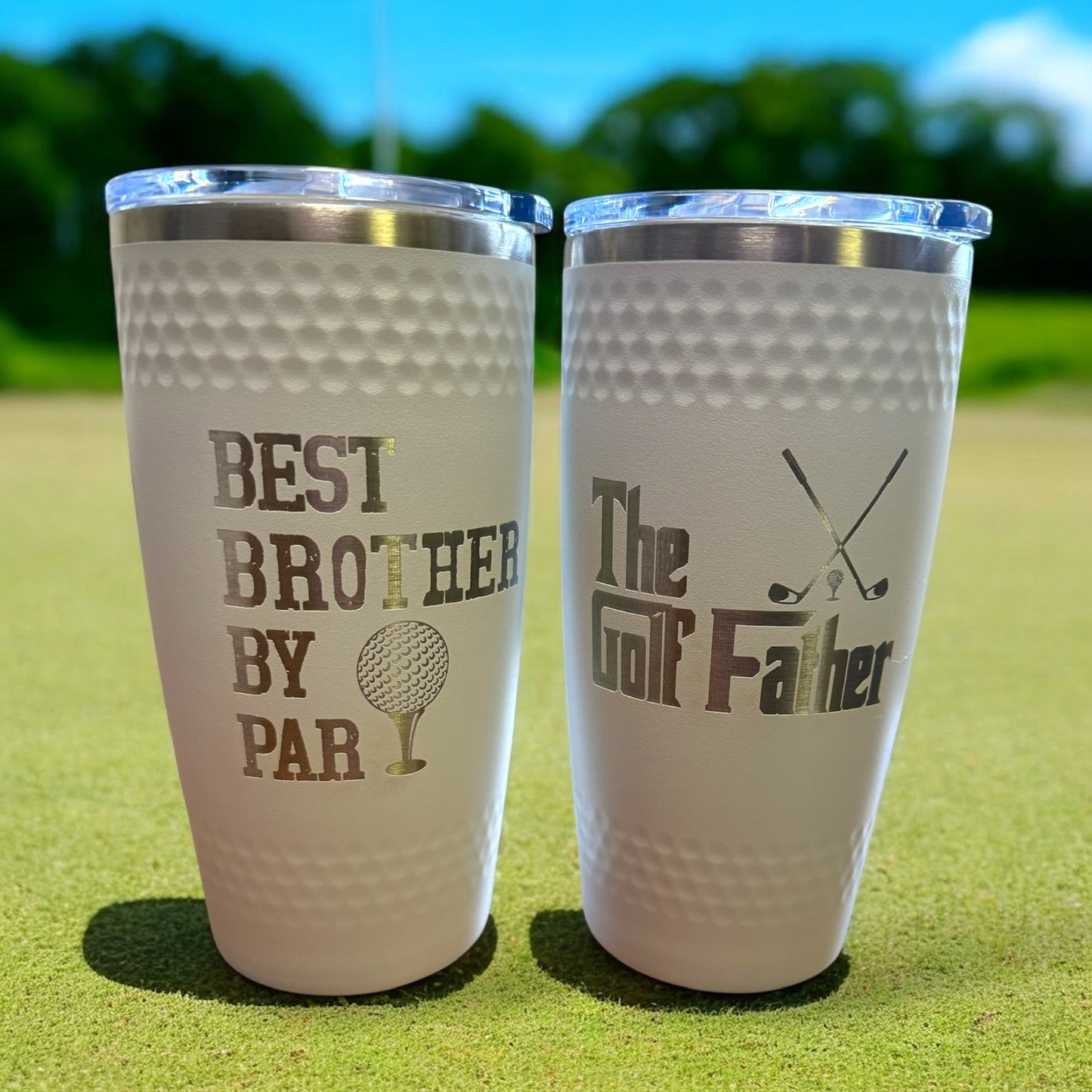 Best Dad by Par | Engraved Golf Tumbler