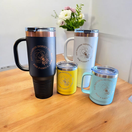 Custom Engraved Tumbler | Personalized Gift | Multiple Sizes & Colors Available
