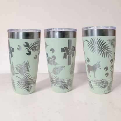 Palm Sunday | Engraved Tumbler