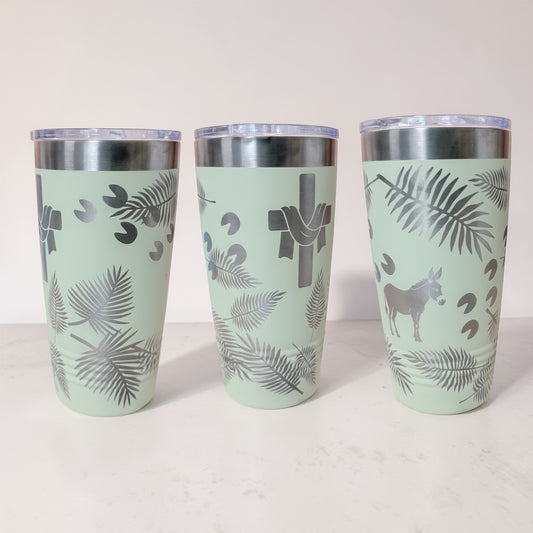 Palm Sunday | Engraved Tumbler
