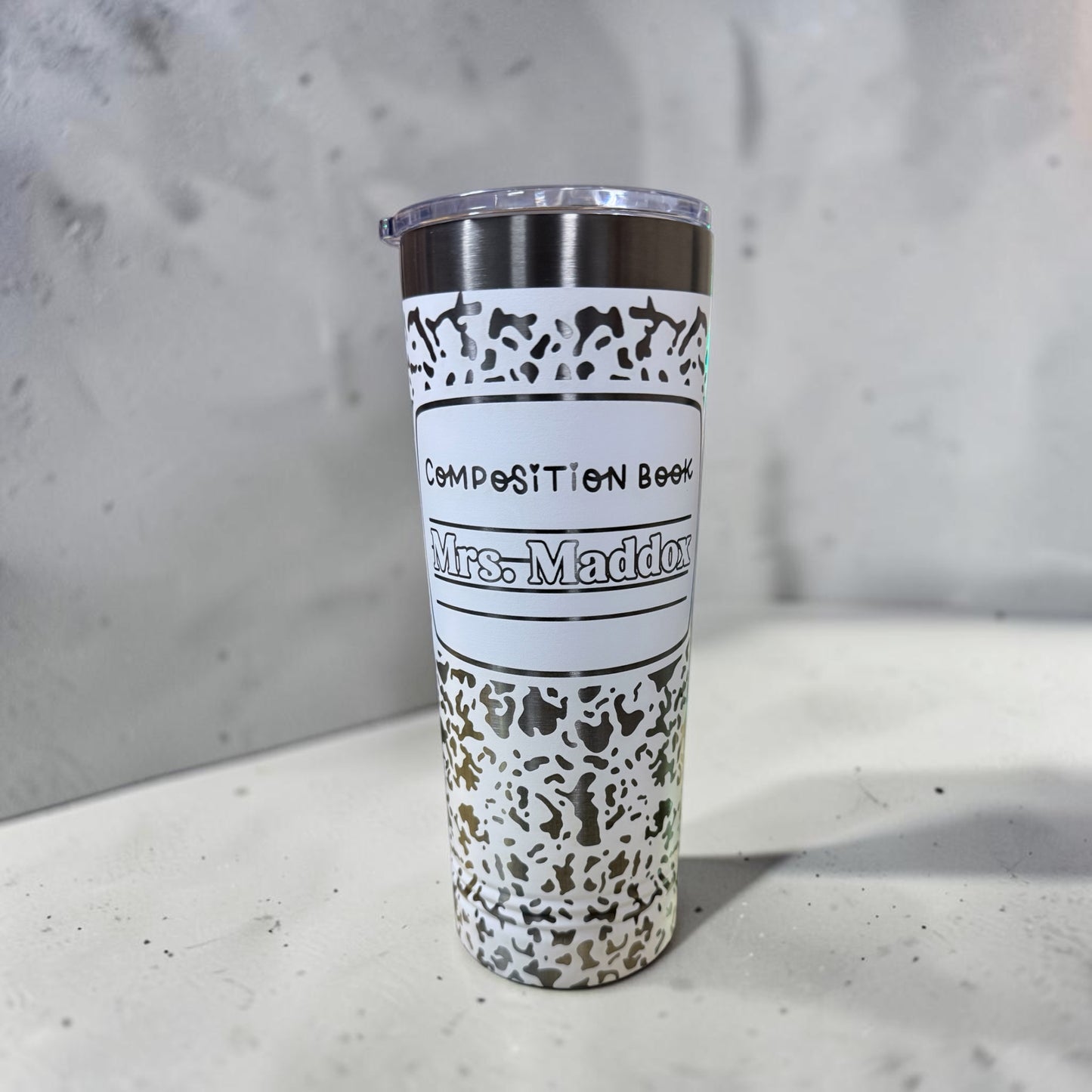 Composition Notebook | Engraved Tumbler