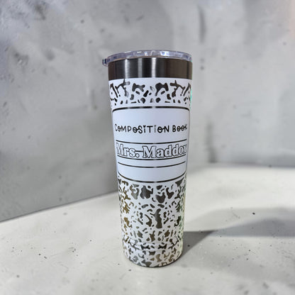 Composition Notebook | Engraved Tumbler