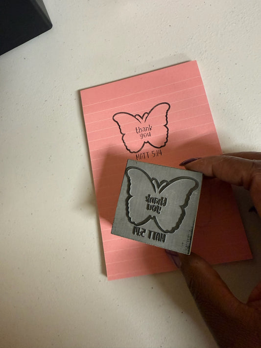 Custom Wood Block Stamp – Made for Small Businesses & Creative Projects