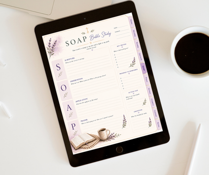 Creating With Purpose | Digital Faith Planner for Christian Women | Bible Study, Prayer, Creative Business & Life Organization